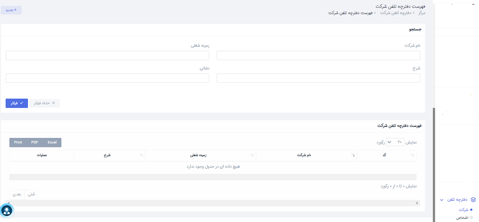 راهنما دفترچه تلفن